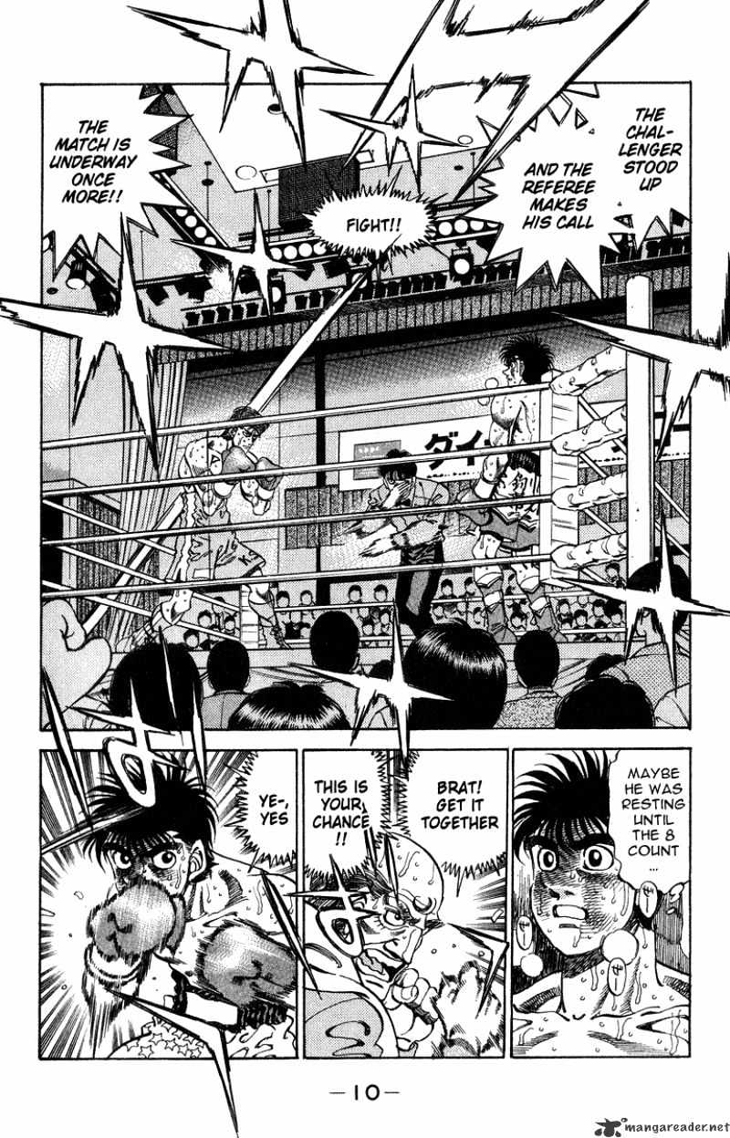 Hajime no Ippo: Fighting Spirit, Chapter 307 image 09
